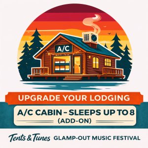 Cabin – Sleeps Up to 8 – A/C (Add-On)