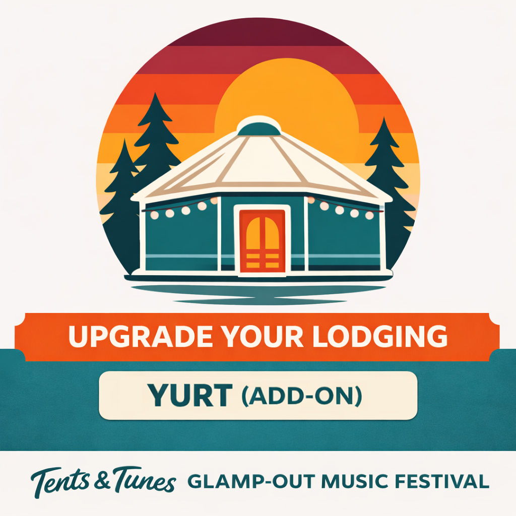 Yurt – Sleeps Up to 2 – Poolside (Add-On)